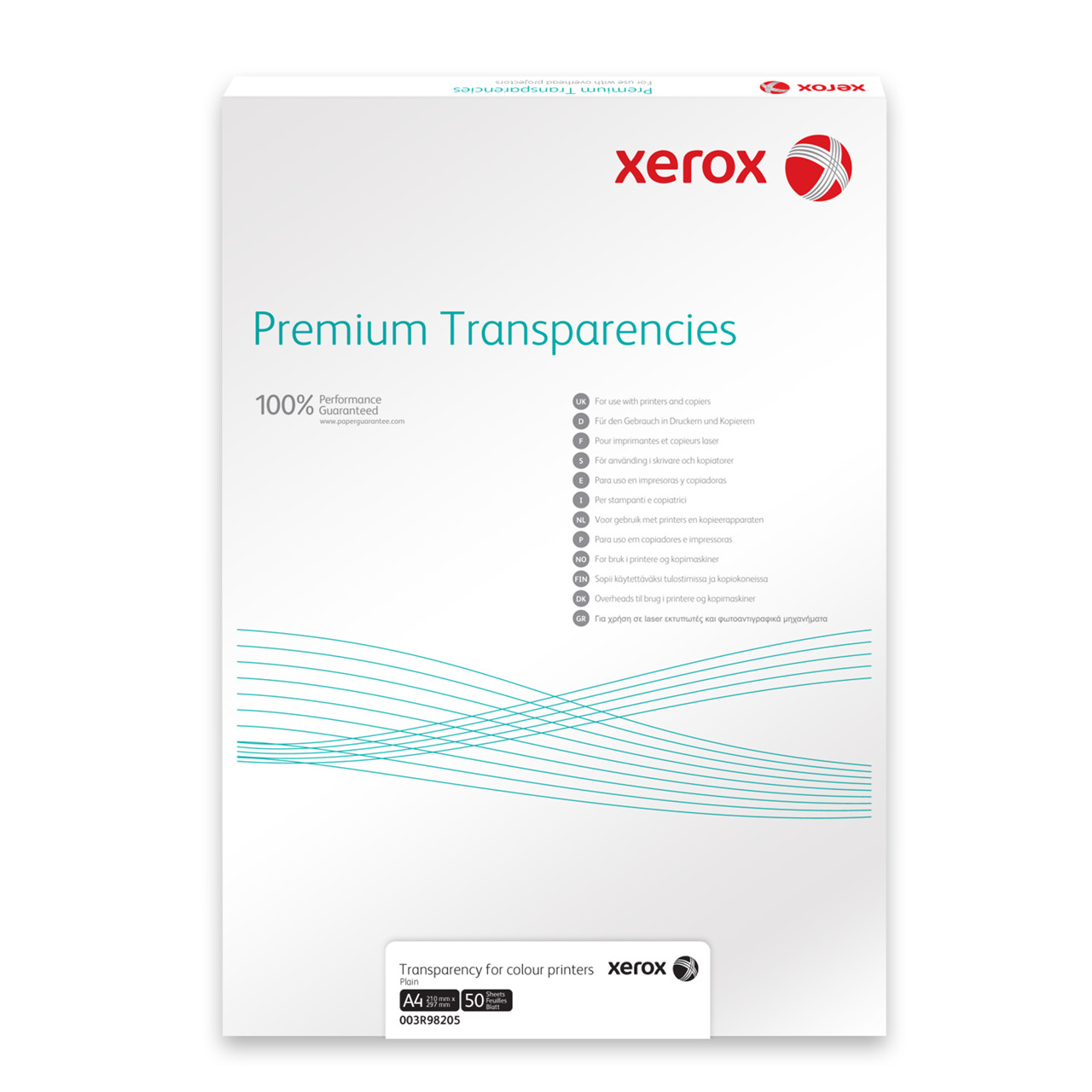 Xerox Overheadfilm til laserprintere og kopimaskiner