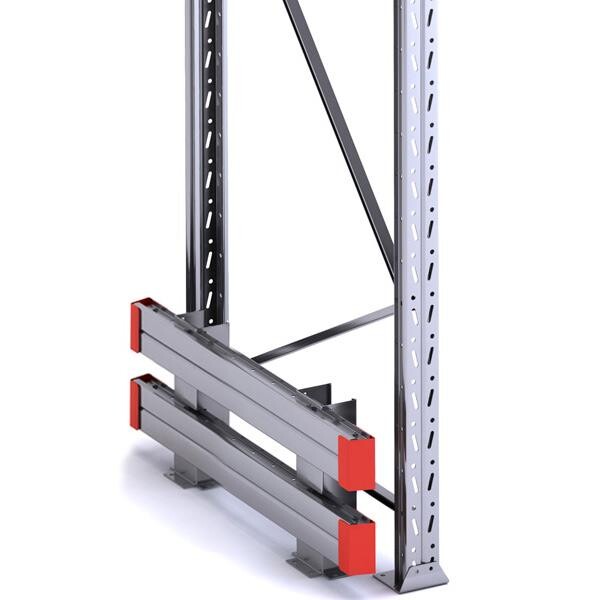 Truckværn enkeltreol 1100 mm - Høj