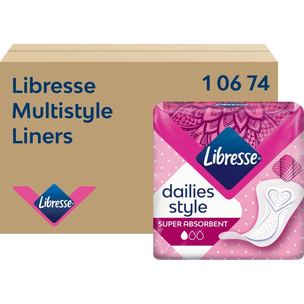 Trusseindlæg Libresse Multistyle 150 stk pr pakke - 2 pakker