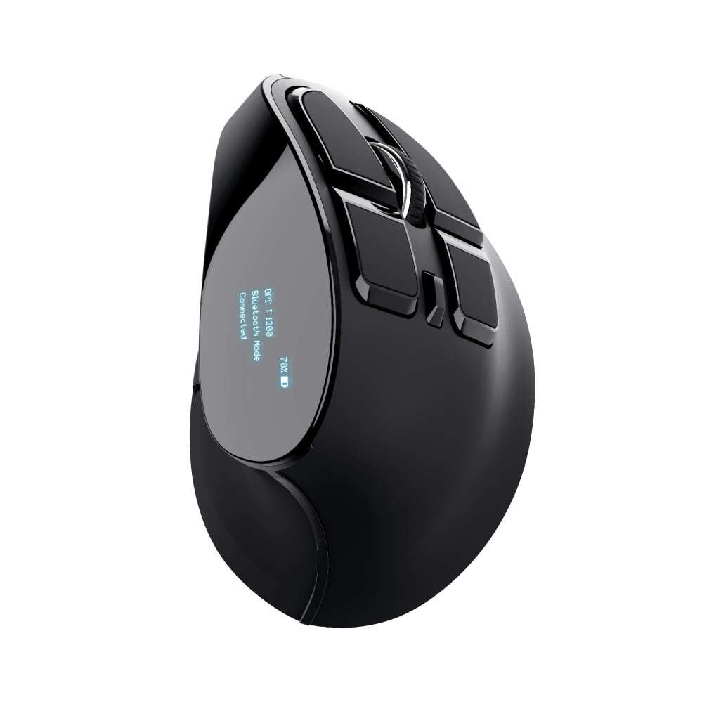 Ergonomisk mus Trust Voxx Ergonomic Rechargeable Black