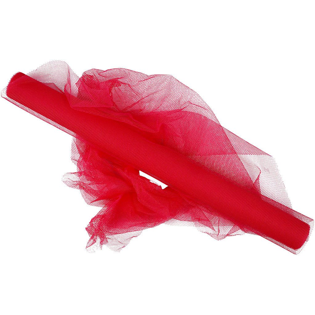 Tyl - 50 cm bred - 5 m lang - pink