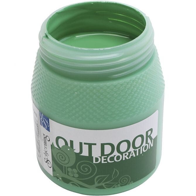 Udendørsmaling - Grøn 250 ml
