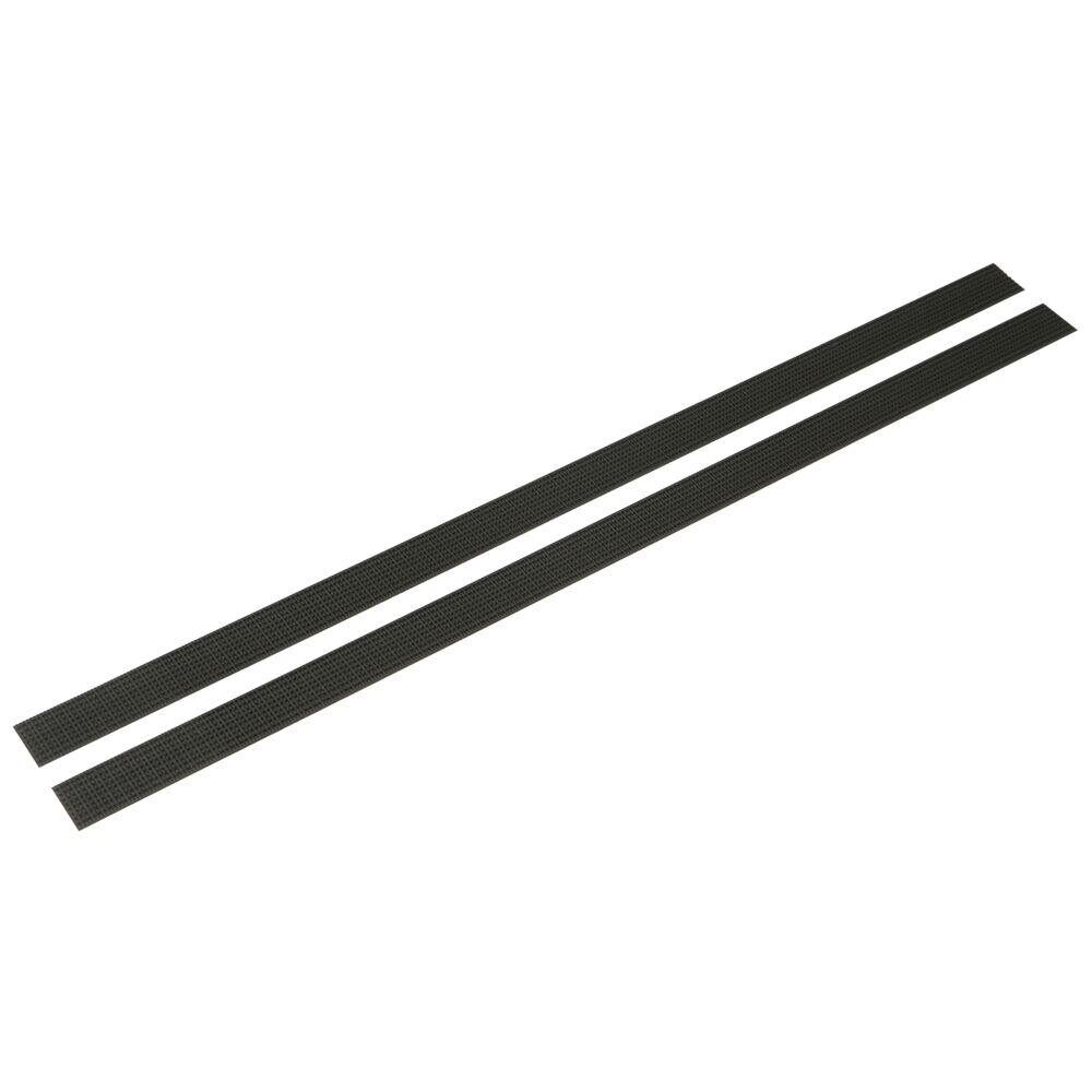 Udskiftningslister til fremfører - Vikan - Sort - PA/PVC - 60 cm - 2 stk