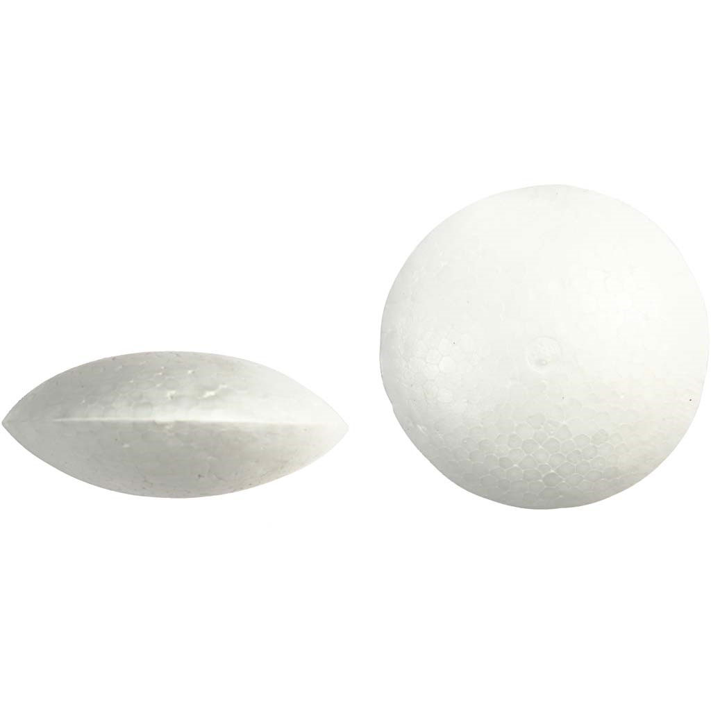 Ufo diameter 7,5 cm tykkelse 31 mm styropor | 100 stk.
