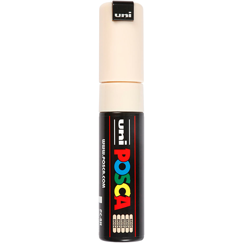 Posca Marker stregtykkelse: 8 mm PC-8K beige broad 1 stk