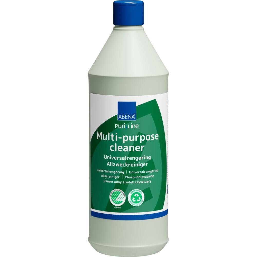 Universalrengøring - ABENA Puri-Line - Citrus - Med farve og parfume - 1 l