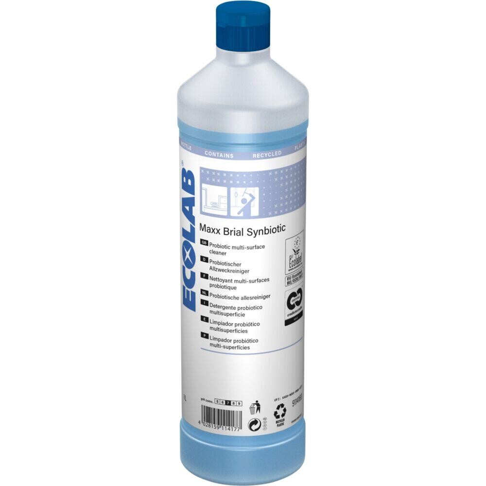 Universalrengøring - Ecolab MAXX Brial Synbiotic - 1 l - med farve og parfume