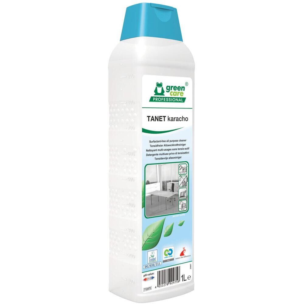 Universalrengøring - Green Care TANET Karacho 1L - Uden parfume/farve - 10 stk