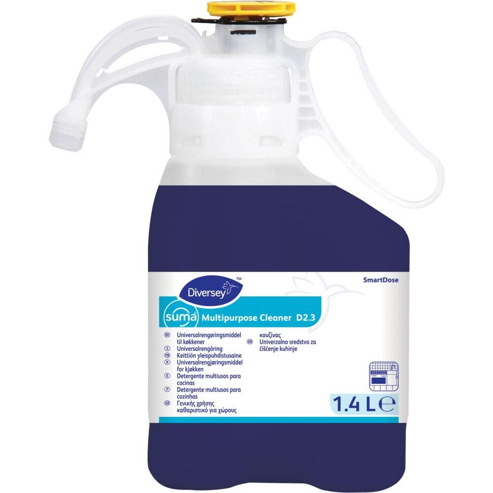 Universalrengøring - Suma Multipurpose Cleaner D2.3 SmartDose 1,4L - 2 stk