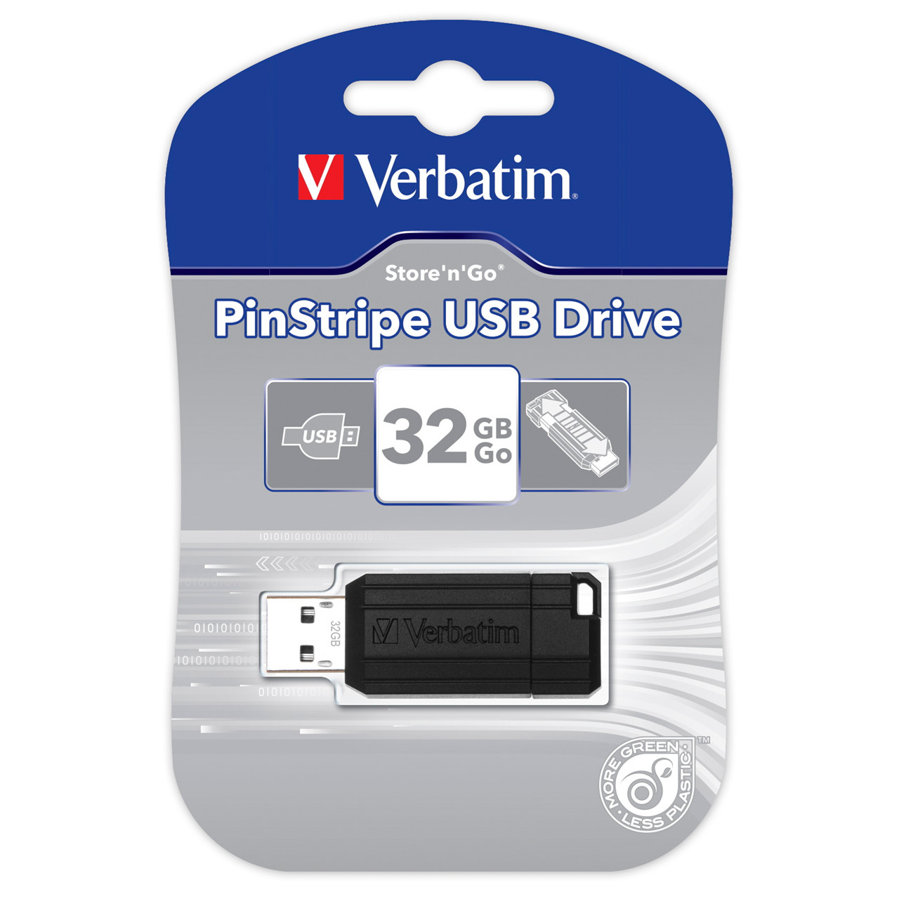 USB stick Flash Drive 32GB Store'n'Go Pin Stripe