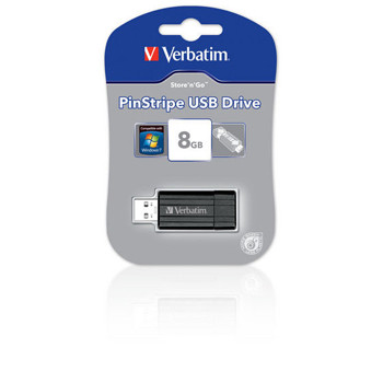 USB stik Verbatim USB key 8GB Store 'N' Go Pin Stripe