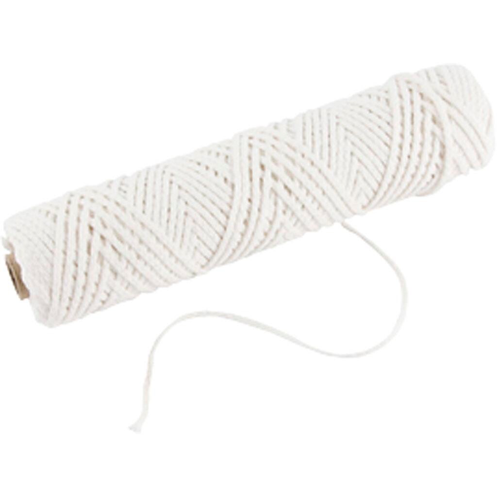 Væge til paraffin - nr. 21 - 2 mm - 80 m - 100 g