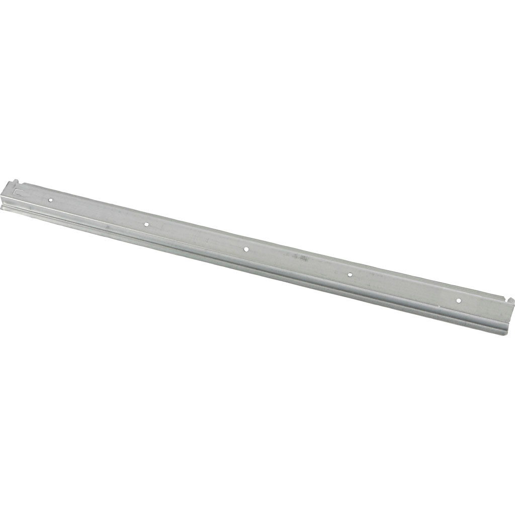 Vægskinne, L: 60,5 cm, H: 44 mm, 1stk.