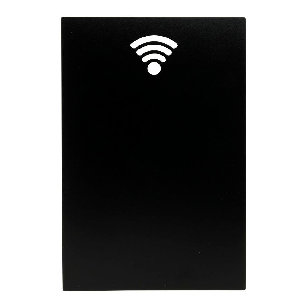 Vægtavle - Securit Silhouette Wi-Fi - Sort