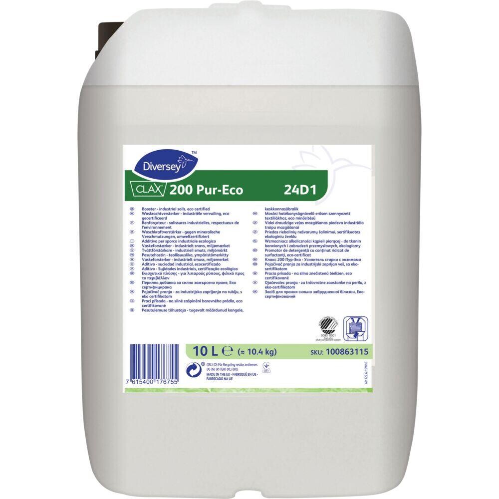 Vaskeforstærker - Diversey Clax 200 G 24D1 10 l - Uden farve og parfume