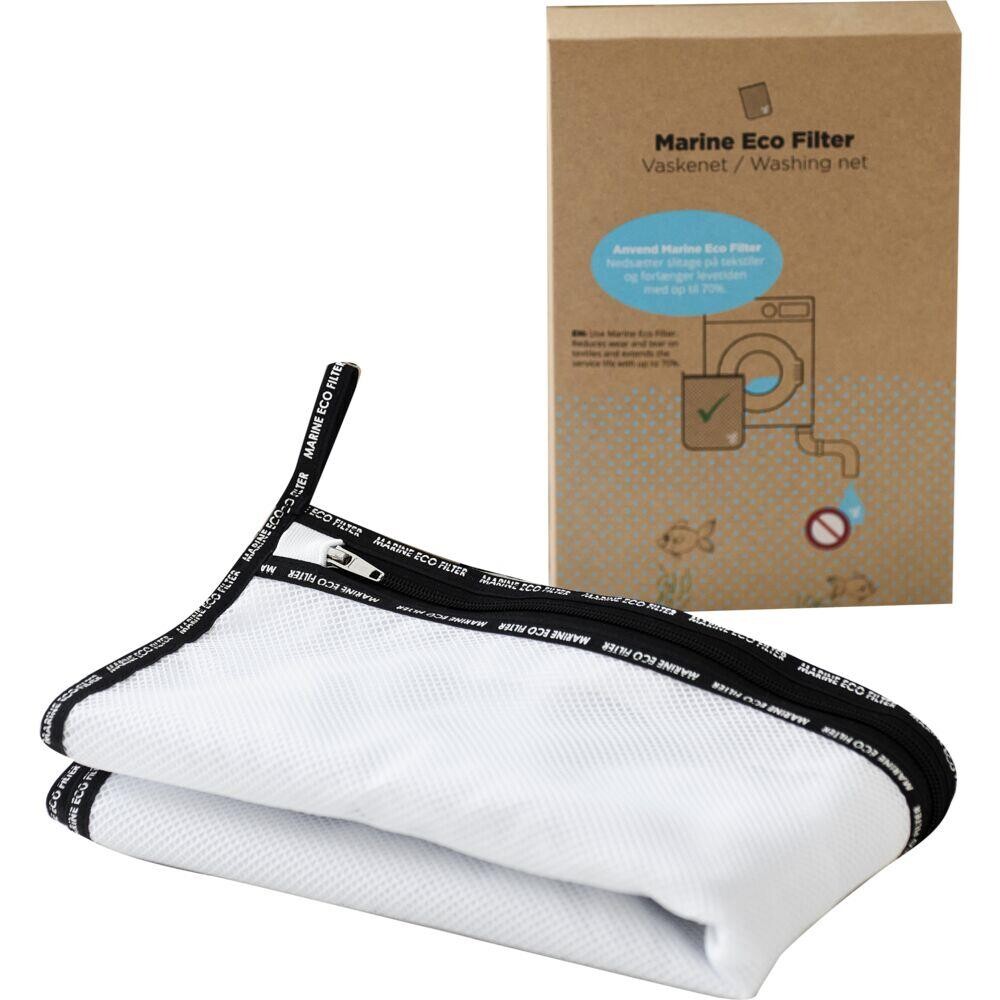 Vaskenet 55x60cm hvid polyester med filter