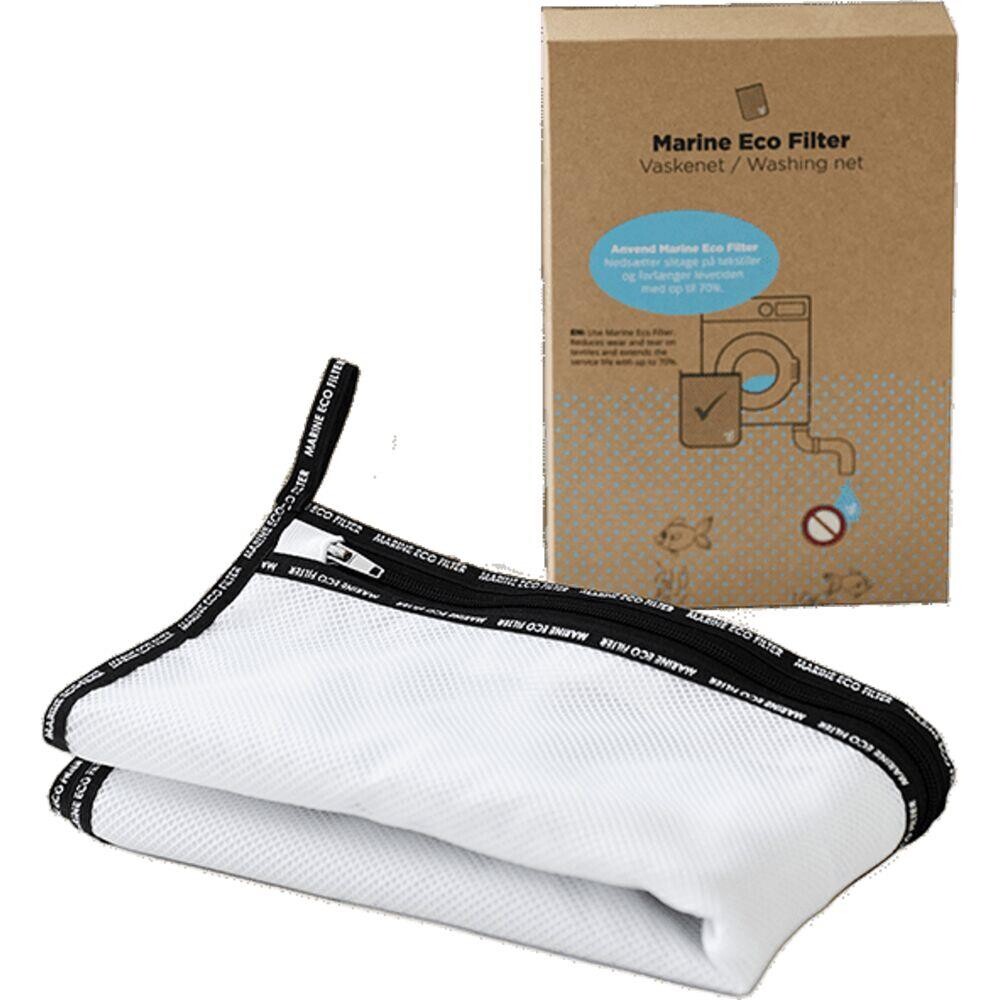 Vaskenet 80x95cm hvid polyester med filter