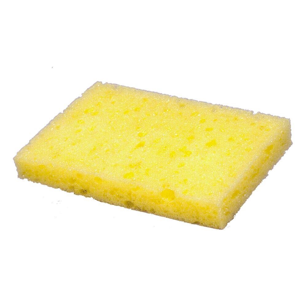 Vaskesvamp SoftCare med sæbe, gul, 6,30x10 cm