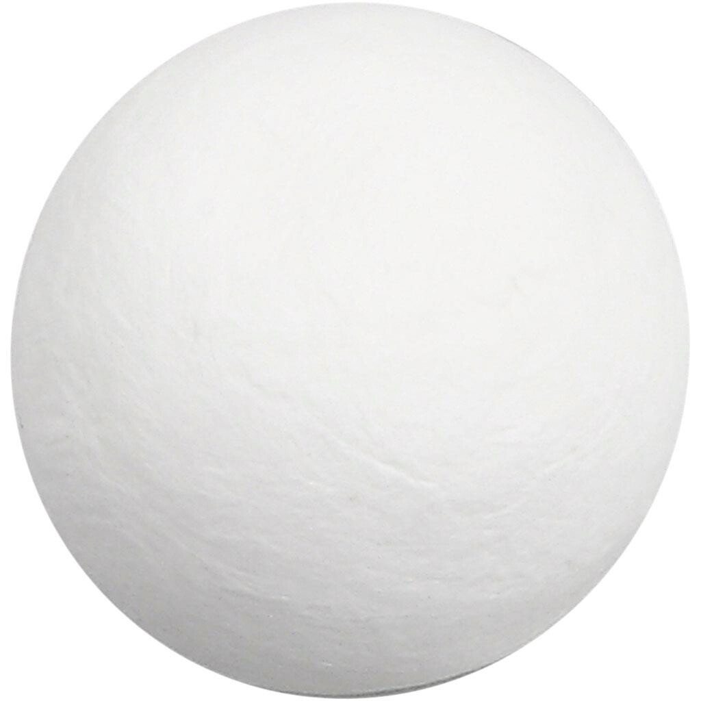 Vatkugle – 50 mm – Hvid – Vat – 50 stk