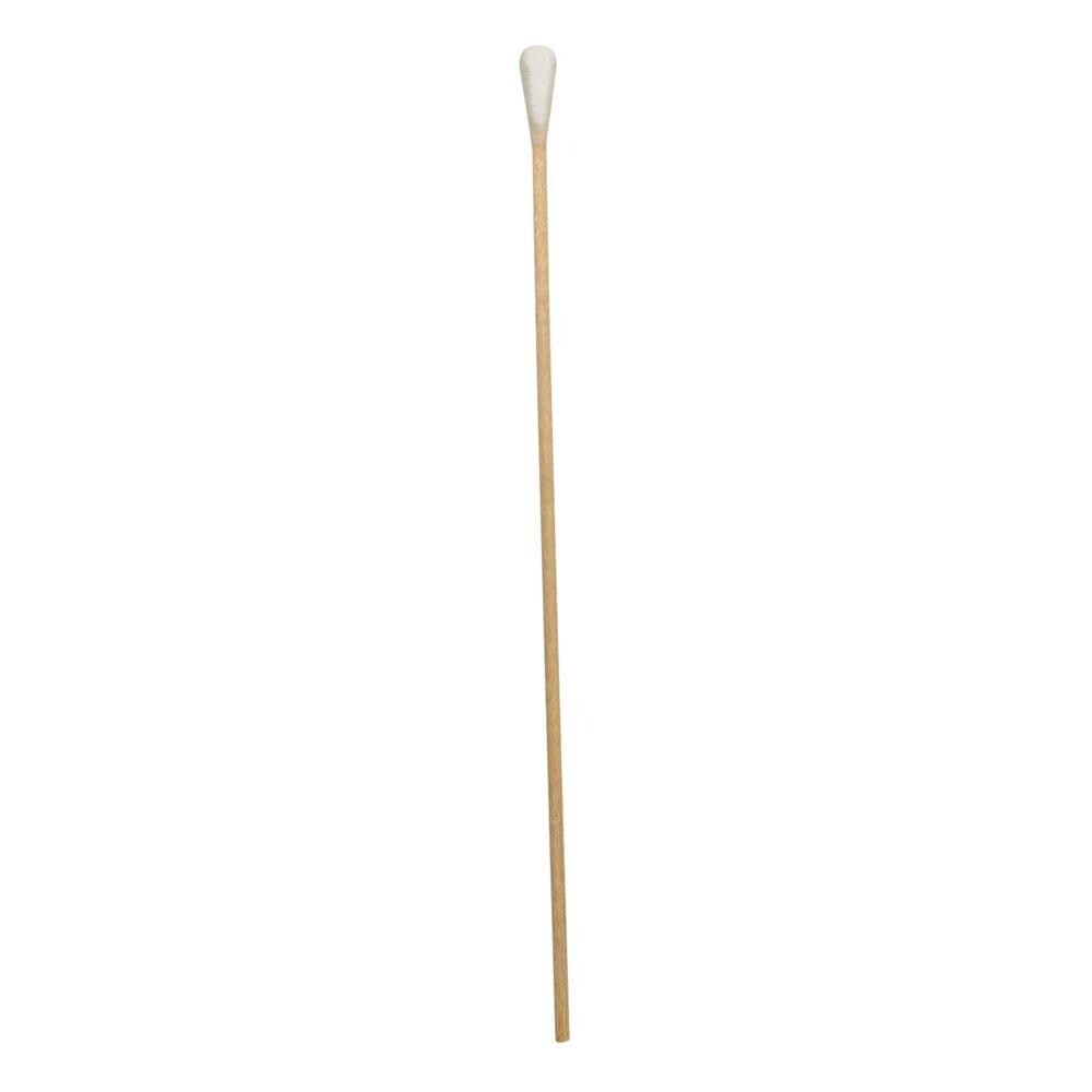 Vatpinde - Steril - 15 cm - Træ/Bomuld - Vat i én ende - Peel pakke 2 stk - 200 stk i alt
