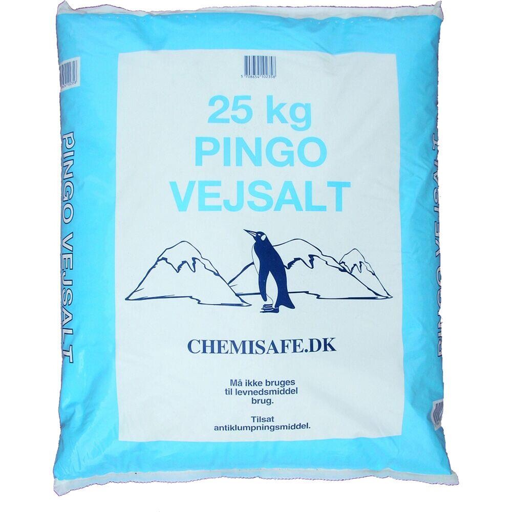 Vejsalt - Pingo stensalt 0-5 mm - 25 kg - 42 stk