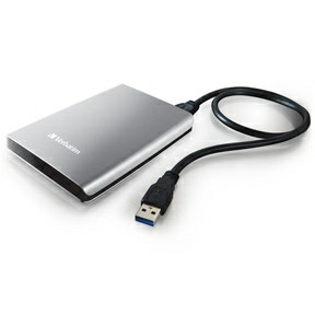 Ekstern Harddisk Verbatim 1TB 2,5'' Store N Go USB 3.0 silver