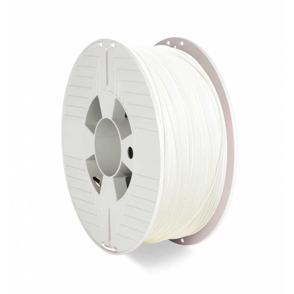 3D Printer Filament - Verbatim PLA 1.75MM WHITE 1KG