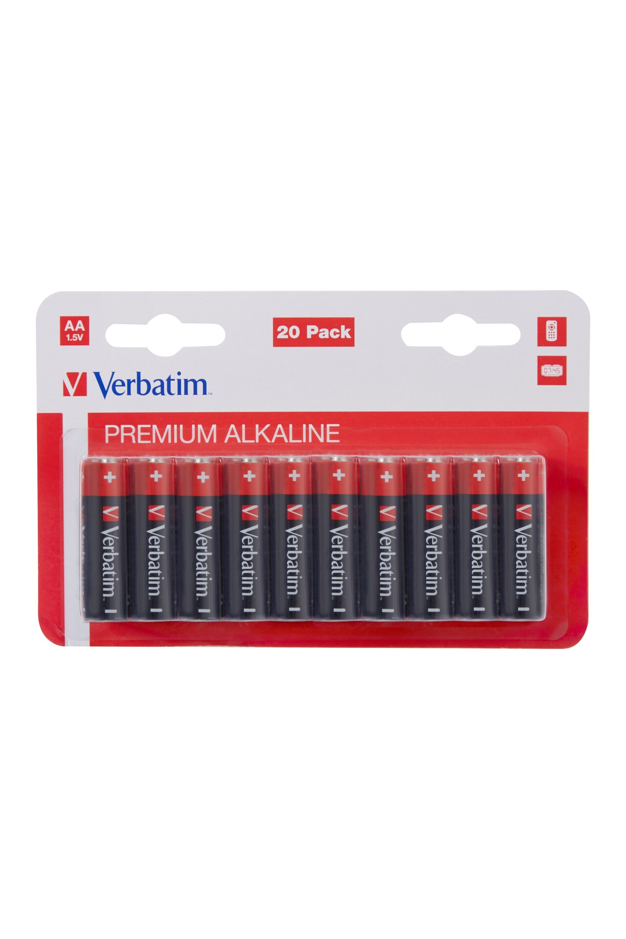 Verbatim Alkaline AA/LR6 - Batterier - 20 stk.