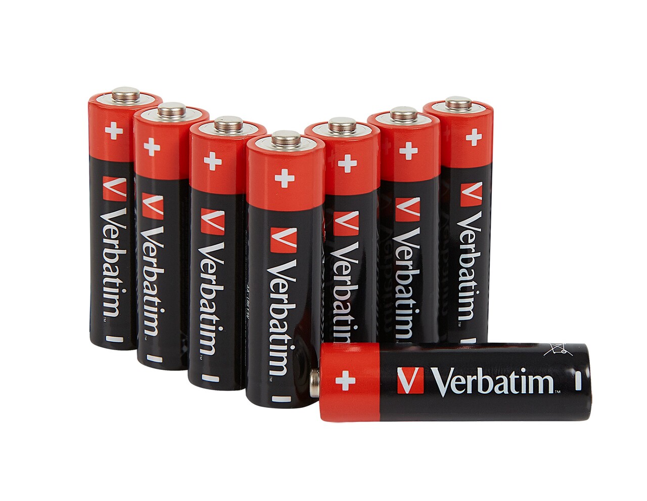 Batterier - Verbatim - Alkaline - AA - 8 stk