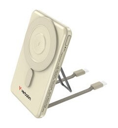 Verbatim Charge 'n' Go 2-USB-C Cable Power Bank Magnetic 5K