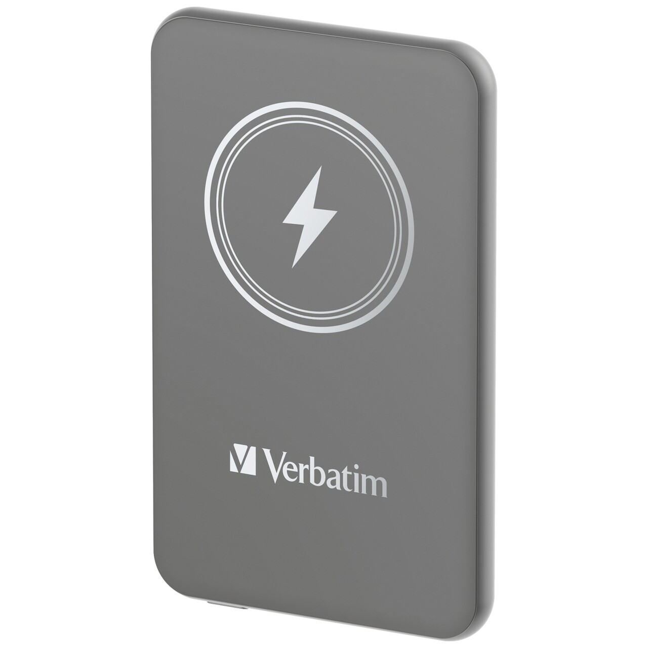 Powerbank Verbatim Charge ́n ́ Go Magnetic Wireless 5000, Grey