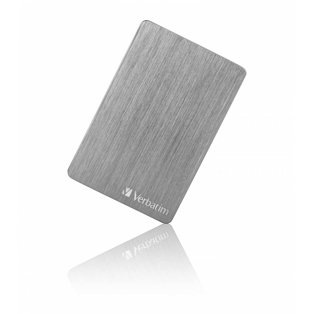 Verbatim Store ́n ́ Go ALU Slim 2.5” Ext. Hard Drive 1TB, Space Grey