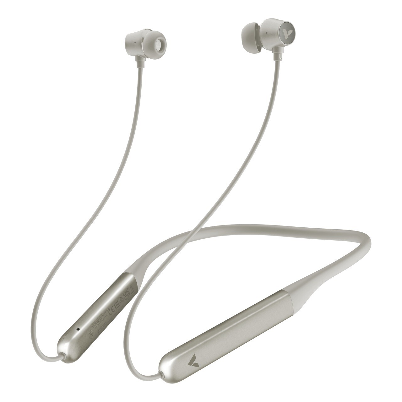 Neckband Earbuds Verbatim TruSound ANC Bluetooth grå