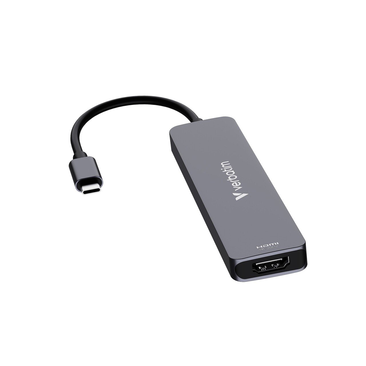 Multiport Hub - Verbatim USB-C Essentials - 7 Porte - Sort