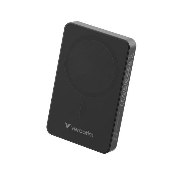 Verbatim VERBATIM Essentials Powerbank Magnet Wireless 10000Mah Black