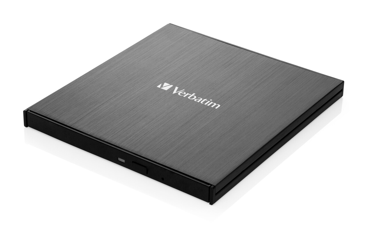 Blu-ray Drev - Verbatim External Slimline Blu-ray Writer - Type-C - Sort