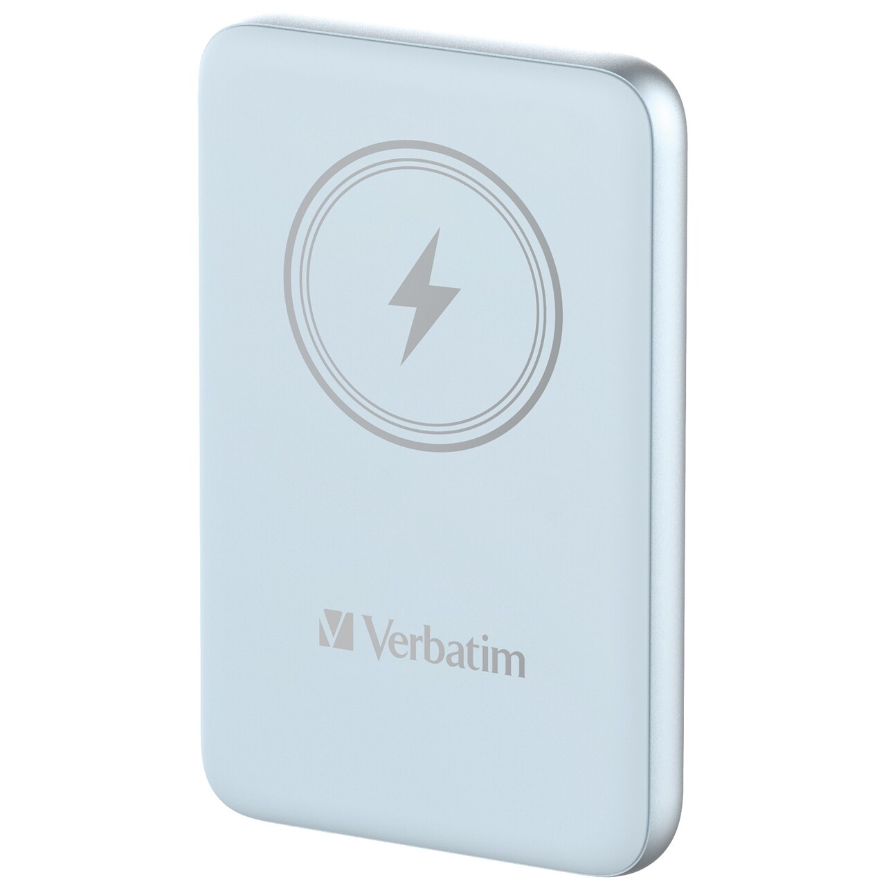 Verbatim Power P 10000 mAh UBS-C PD 20W WIRELESS 15W Blå - Køb minimum 10 stk.