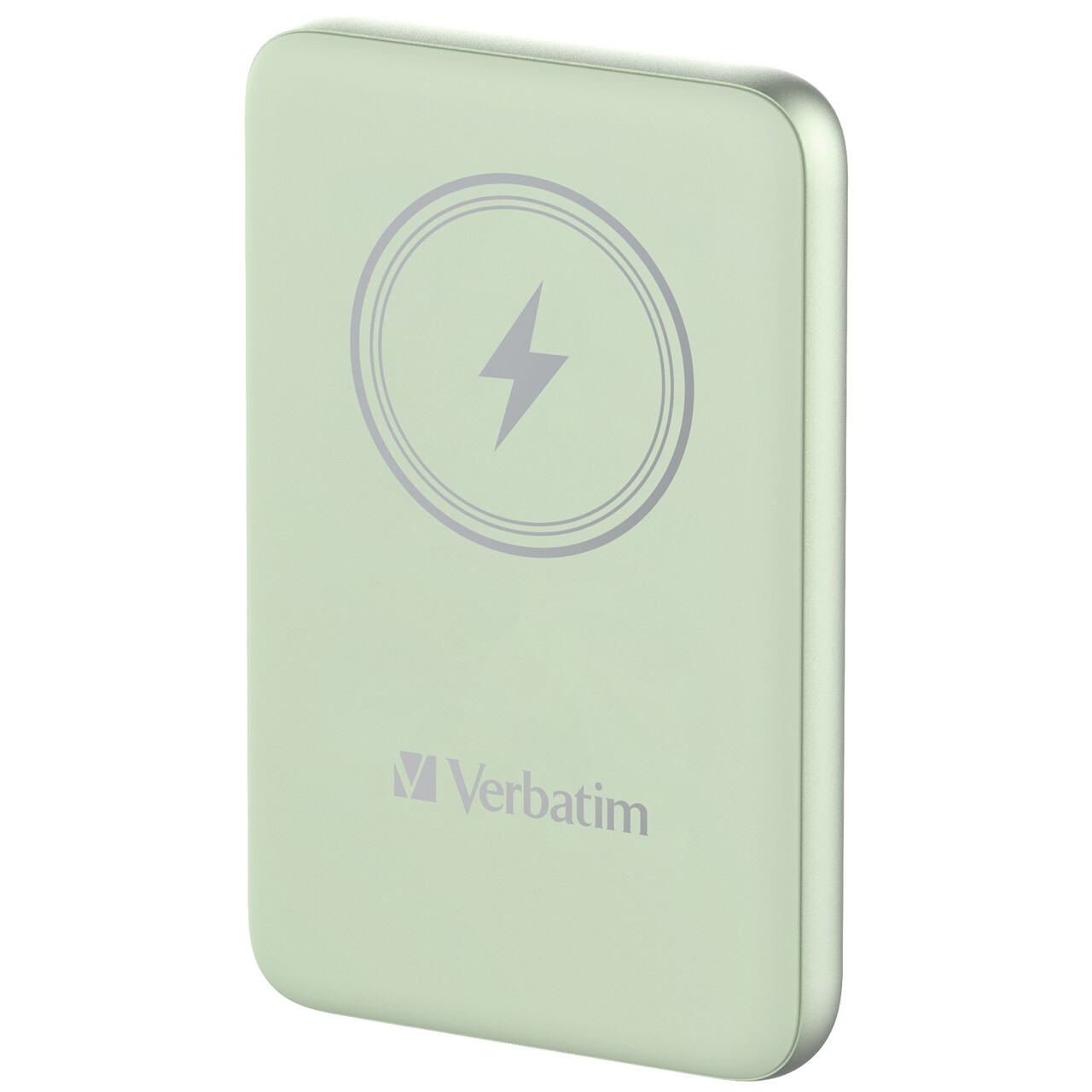 Verbatim Power P 10000 mAh UBS-C PD 20W WIRELESS 15W Green - Køb minimum 10 stk.