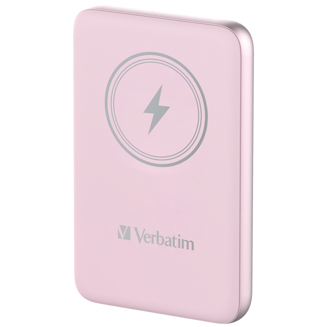 Verbatim Power P 10000 mAh UBS-C PD 20W WIRELESS 15W Pink - Køb minimum 10 stk.