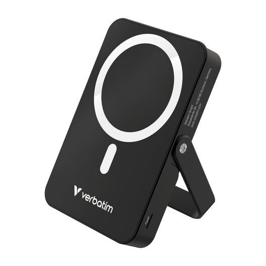 Verbatim VERBATIM Powerbank Magnet WL Charging 10000Mah Glass Black