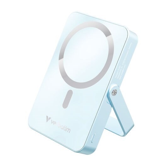 Verbatim VERBATIM Powerbank Magnet WL Charging 10000Mah Glass Blue