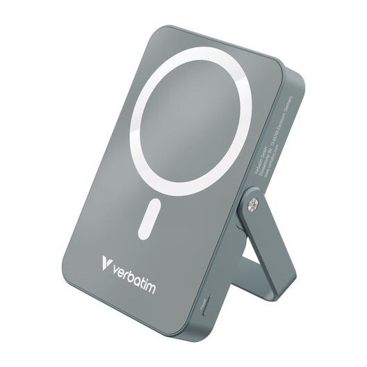 Verbatim VERBATIM Powerbank Magnet WL Charging 10000Mah Glass Grey