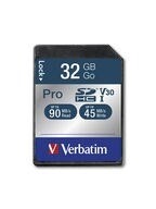 SD hukommelseskort - Verbatim - SDHC Pro Class 10 UHS-I - 32GB
