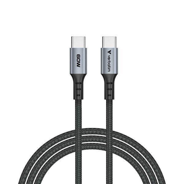 Verbatim VERBATIM Sync N Charge USB C-USB C 60W 1.2m