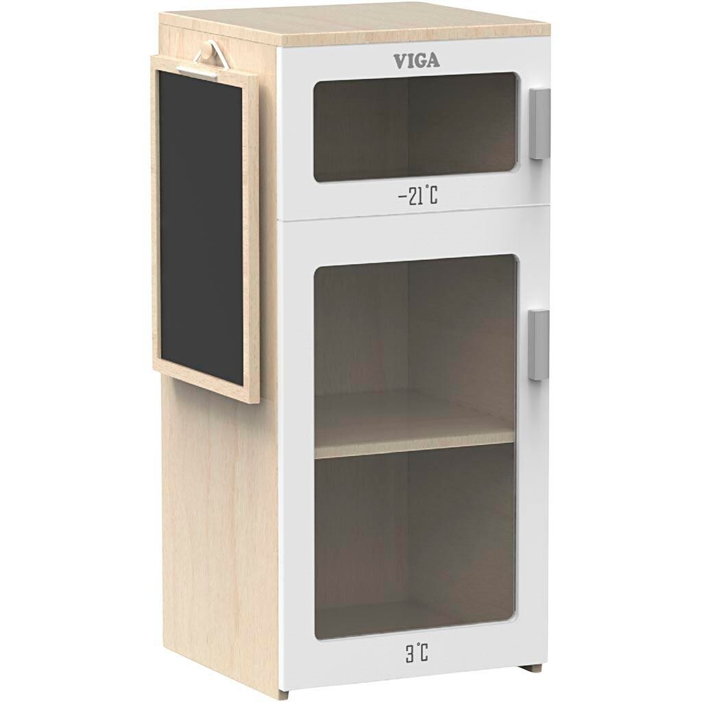 Køleskab med fryser H: 76 cm L: 34 cm B: 44 cm VIGA