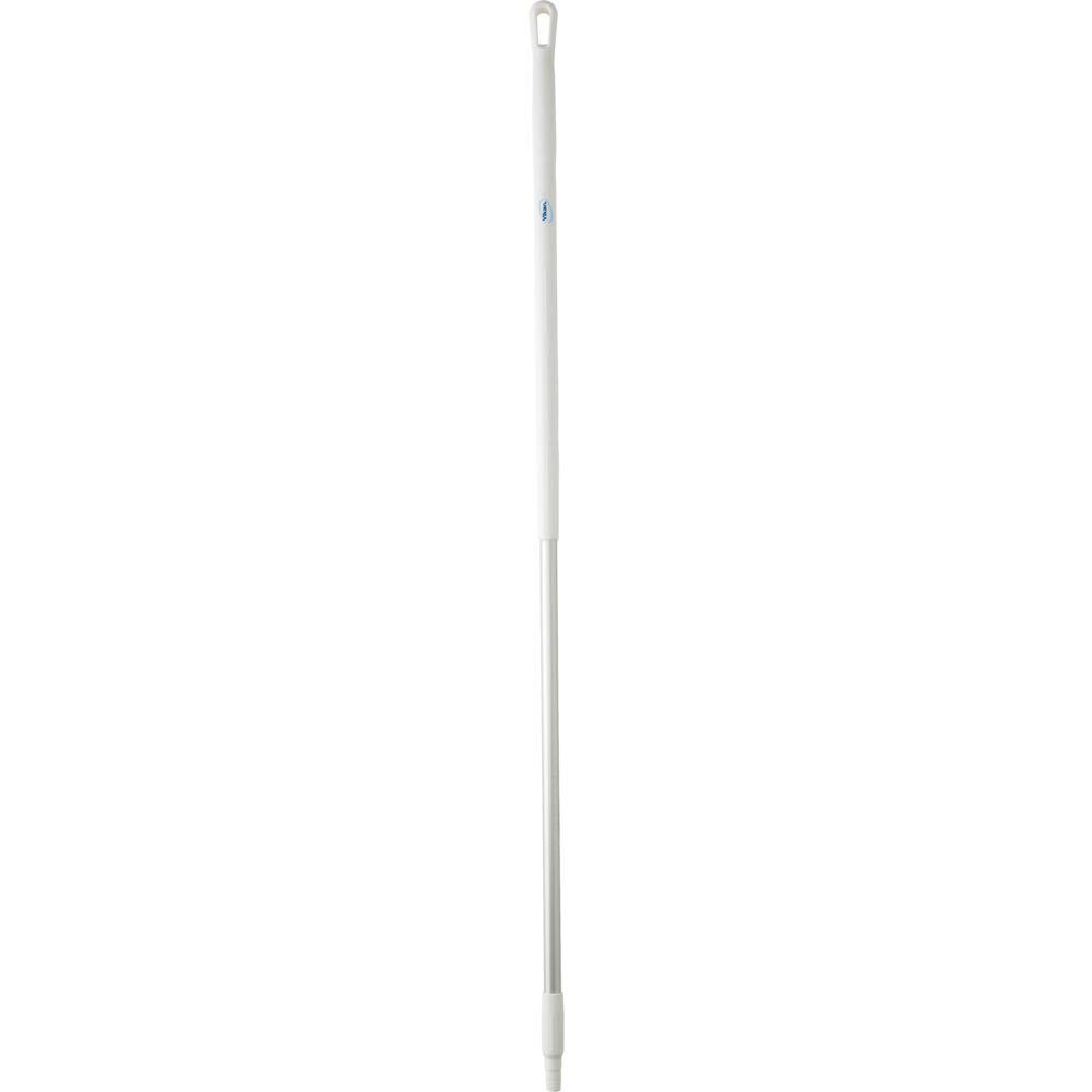Vikan skaft med gevind, alu, hvid, 150 cm