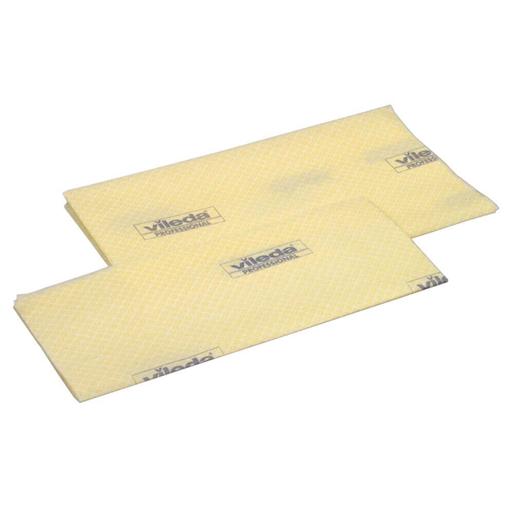 Vileda klude engangs gul 24 cm x 60 cm - 500 stk