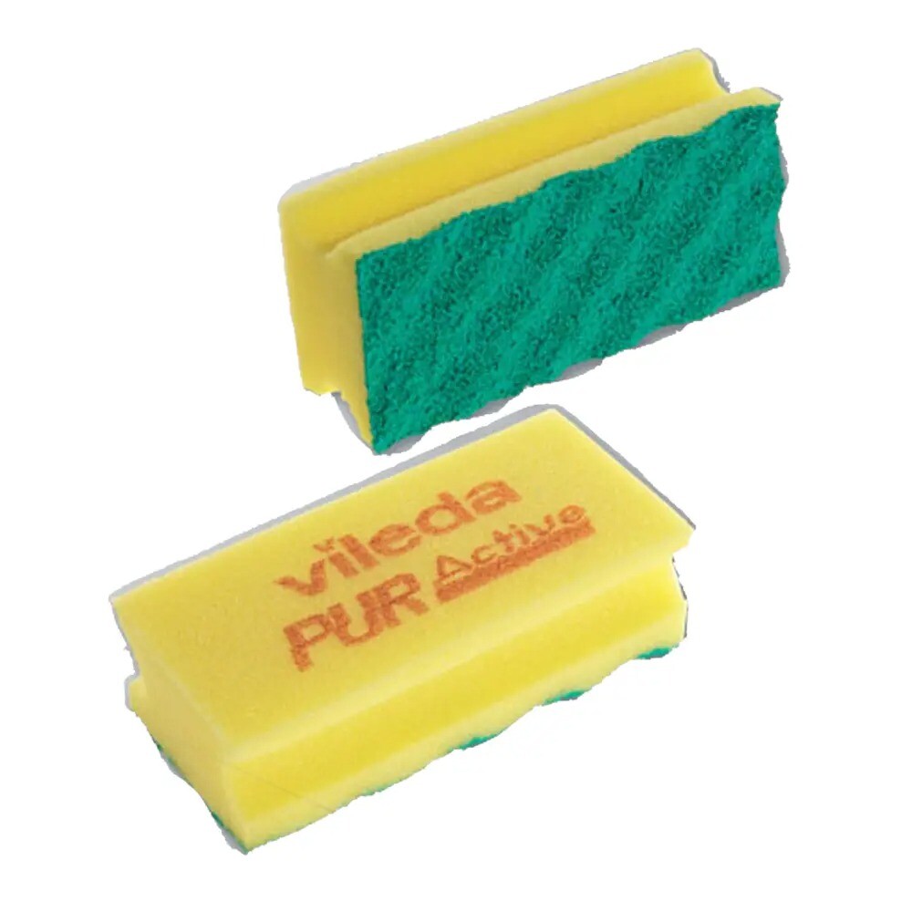 Vileda PurActive High Skuresvamp Gul - 10 stk