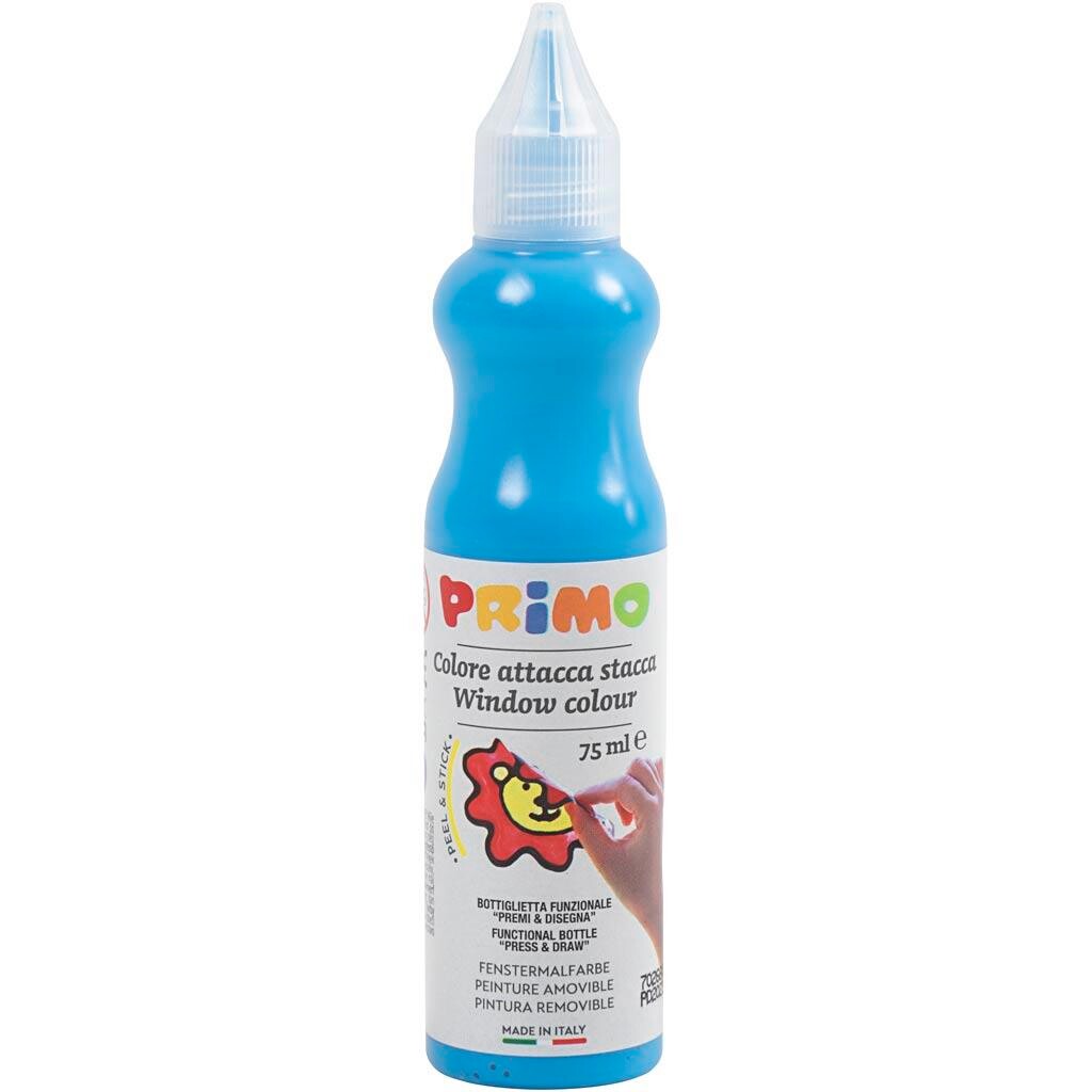 Vinduesmaling, blå, 75 ml/ 1 fl.