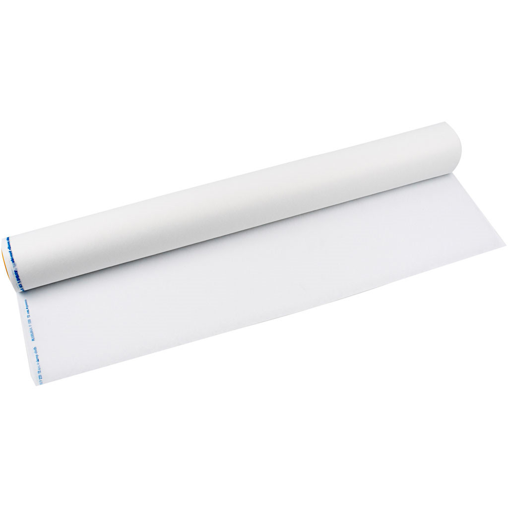 Vlieseline bredde 90 cm 41 g/m2 25 meter | tykkelse 0,7-1 mm